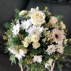 Classical White Posy