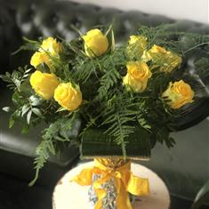 Rose Vase Arrangement