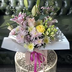 Happy Birthday Flower Bag