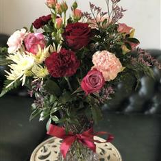 I Love You Vase Arrangement 