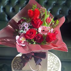Valentines Gift Bag Arrangement 