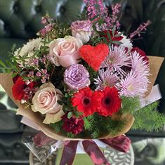 Romantic Hand Tied Bouquet 