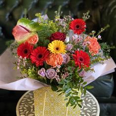 Multicoloured Bag Arrangement 
