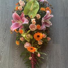 Florist Choice Bright Coloured Single Ended Spray