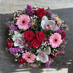 Pink &amp; Red Posy Pad
