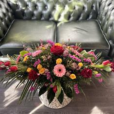 Small Spring Inspired Coffin Spray