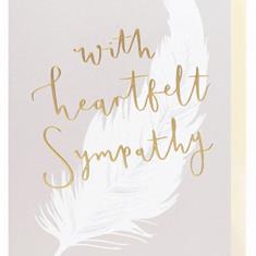 With Heartfelt Sympathy 